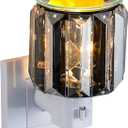 MeplLivs Warmers Pluggable Fragrance Warmer- Decorative Plug-in for Warming Scented Candle (Gray)