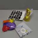 Sparkle and Bash Customizable Happy Birthday Foil Star and Latex Balloons for Decor (43 Pieces)