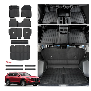 Floor Mats for Honda CRV 2023-2027 Hybrid & Gas, with Cargo Mat
Full Protection Mat Set with Cargo Liner, All Weather TPE, Non Slip & Odorless & Scratch Proof, CR-V Accessories