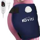 Koviti Hip Heating Pad for Sciatica Pain Relief - FSA HSA Eligible Heated Hip Brace Electric Heat Pad for Lower Back Thigh Buttock Birthday Gifts Hot Physical Therapy for Women Men Mom (Large-Blue)