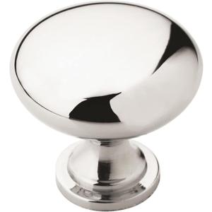 Amerock Edona 1-1/4 in (32 mm) Diameter Cabinet Knob - 10 Pack