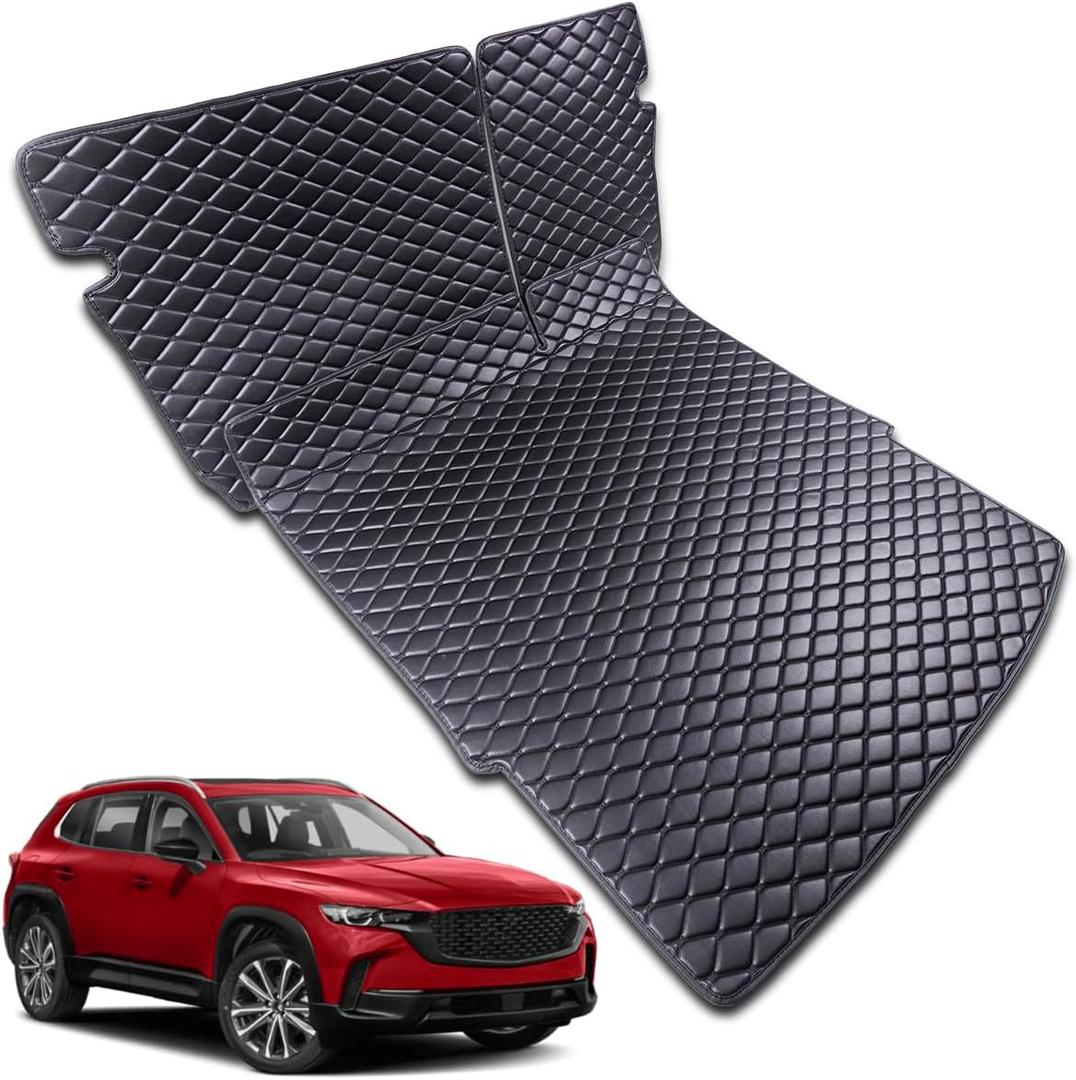 for 2023-2025 Mazda CX-50 CX50 Trunk Mat and Rear Backrest Mat Cargo Liners All Weather Anti-Slip
