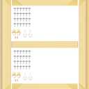 DIY Canvas Stretcher Bars 24X36 Inch Canvas Frame, Sturdy Stretcher Frames for Oil Paintings, Prints, Paint by Numbers & Posters, Thickness 11/16" x Width 1-1/2" (Need Extra Size to wrap Around The Frame)