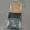 Wegreeco Washable Male Dog Belly Band (Stylish Pattern)- Pack of 3 - Washable Male Dog Belly Wrap, Dog Diapers Male (Black, Blue, Coffee, Small)