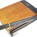 Westcott 12'' TrimAir Wood Guillotine Paper Cutter & Paper Trimmer, 30 Sheet