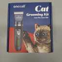 oneisall Quiet Cat Clippers for Matted & Long Hair, 2-Speed Cordless Pet Shaver Grooming Kit for Cats, Small Dogs & Animals (Blue)