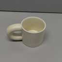 Chubby Tea Coffee Mug 300ml 10oz Round Handle Unique (Vanilla Speckle)