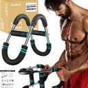 Saker Twister Arm Trainer, Adjustable Forearm Strengthener, Arm Exercise Equipment, Chest Workout Equipment, Portable Spring Resistance for Home Workout Equipment