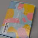 Ombre Blonde Wig with Bangs Long Wavy Wig Platinum Blonde Wigs for Women 26 Inch Blonde Highlight Wig with Dark Roots Natural Synthetic Wigs Curly Hair Replacement Wig for Daily Party Cosplay Use