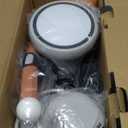 Umatoll Colorful Lighting Baby Balance Bike Toys for 1 Year Old Boys Gifts, Adjustable Seat Baby Walker, One Year Old Boy Birthday Gifts, 12-24 Months Toddler First Ride on Toys (Black)