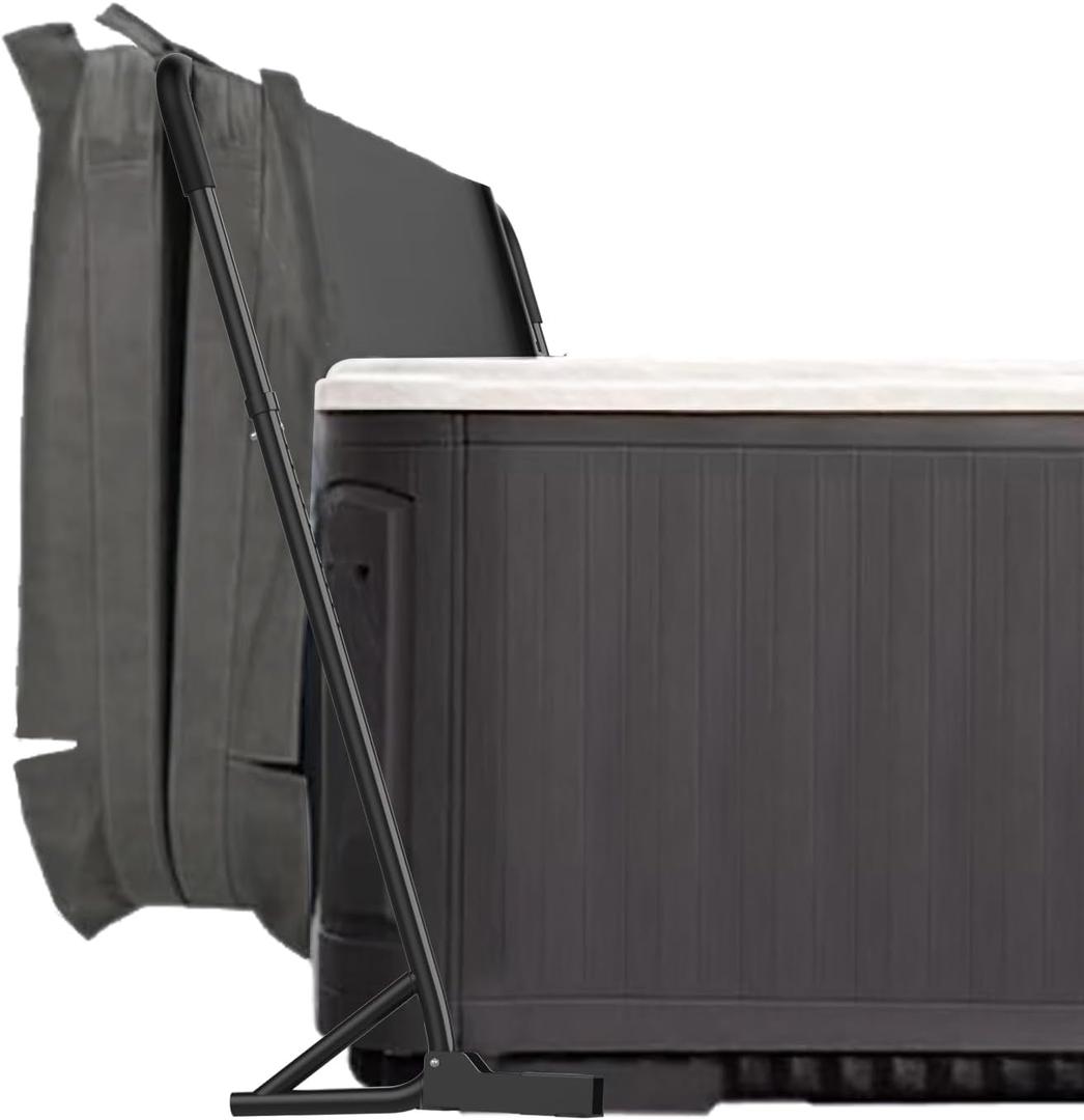 Hot Tub Cover Lifter, Spa Cover Lift, Hot Tub Cover Lift Removal System Height 31-41 Inch Adjustable, Fit for Most Spa Hot Tubs