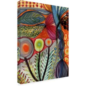 Trademark Fine Art - 'Vivaces' Canvas Art - 32x24