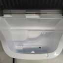 ecozy Nugget Ice Maker Countertop, Smart Portable Crushed Ice Maker with Voice Control, Pellet Chewable Ice 33lbs/24H, Self-Cleaning, with APP WiFi, Timer Function, TDS, for Home/Travel/Office/Party