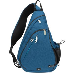 INOXTO Sling Bag, Multipurpose Crossbody Shoulder Bag for Men and Women