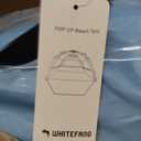 WhiteFang Deluxe Pop Up Beach Tent Sun Shade Shelter for 3-4/5-6 Person, UV Protection, Extendable Floor with 3 Ventilating Windows Plus Carrying Bag, Stakes, and Guy Lines, X-Large