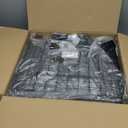 5-Tier Over the Door File Organizer, Stackable Hanging Wall Files Rack with Door Hooks Wall Organizers, SVertical Wall File Storage with Tag for Office Home and Work Easy Organizing - Black, 
14.5"L x 4"W x 9.8"H