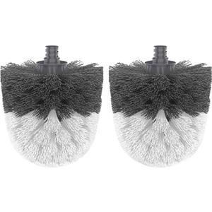 MR.SIGA Premium Toilet Bowl Brush Replacement Head, 2 Pack