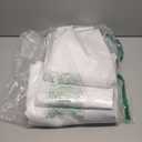 NICETOWN 100% Blackout Window Curtain Panels, Cold and Full Light Blocking Drapes with Black Liner for Nursery, 84 inches Drop Thermal Insulated Draperies (White, 2 Pieces, 52 Wide Each Panel)