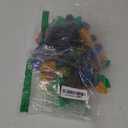 Brightown LED C6 Solar String Lights Outdoor Waterproof Fairy Lights, 22.64ft 50 LEDs Multicolor Solar Christmas Lights Outdoor, Christmas Decorations for Christmas Garden Yard Fence Patio Party Decor