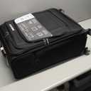 Samsonite UpLIFT Lightweight Medium Checked Softside Luggage with Spinner Wheels - Expandable - Airline-Approved, Polyester Soft Suitcase for Ultra Light Travel - Black