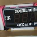 JIAWANSHUN Days Without Incident Sign,4.5" Electric Safety Scoreboard with Red LED Screen, Aluminum Bezel &Reset Key, Days Without A Lost Time Accident for Raising Safety Awareness 14x10x2 Inches