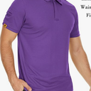 V VALANCH Mens Polo Shirts Short Sleeve Moisture Wicking Golf Polo Athletic Collared Shirt Tennis T-Shirt Tops 2XL
