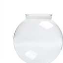 Permo Lighting Fixture Replacement 5.9" Round Globe Clear Glass Shade