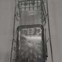 Shower Caddy Adhesive Shower Organizer 7-Pack, Rustproof Stainless Steel Bathroom Shelves, Large Capacity No-Drill Rack Storage Accessories with Soap Dish Toothbrush Holder Hooks (7-Piece Set, Silver)