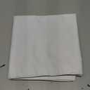 RYB HOME White 100% Blackout Curtains, Short Thermal Insulated Heat & UV Blocking Total Room Darkening Privacy Drapes for Small Window, Width 42 by Length 45, White, 2 Panels