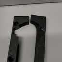 SONGMICS Shoe Rack, 3-Tier Shoe Organizer, Metal Storage Shelf, Upright or Upside Down, for 16-20 Pairs, Stackable, for Entryway, 11.8 x 36.2 x 21.7 Inches, Black ULSA303B02