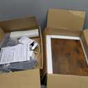 PESRAE Floor Lamp with Table, End Tables with Charging Station(USB & Type-C & AC Port), 3 Color Temperatures 9W LED Bulb, Modern Shelves Side Table for Bedroom, Living Room