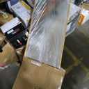 JJUUYOU Oval Mirror Full Length Mirror 48"X18" Aluminum Frame Wall-Mounted Hanging Mirrors for Wall Bathroom Vanity Mirrors Living Room Bedroom Entryway Decor (Gold)