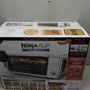 Ninja Air Fryer Toaster Oven Combo | 8-in-1 Functionality | Flip Up & Away for Storage Space | Air Fry Basket, Sheet Pan, Wire Rack & Removable Crumb Tray |1800 Watt | Stainless Steel | SP151
