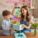 Mom Grandma Nana Gifts for Mothers Day, Birthday Gardening Gifts for Women Wife Sister, Winzwon Solar Lights Outdoor Wind Chimes for Outside Garden Yard Patio Porch Decor Butterfly Decorations