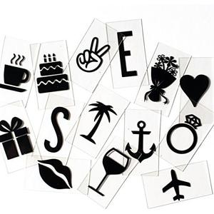 My Cinema Lightbox Extra Letters & Symbol (Original/Vintage/Marquee/A4 Light Box), Lightbox, Additional Letter Pack