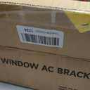 Cestluck Window AC Support Bracket, No Drill, Heavy Duty Holds Up to 350LBS