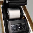 SUPVAN T50M Pro Bluetooth Label Maker Machine with Tape, Wide Waterproof Label, Versatile App with 40 Fonts and 650+ Icons, Inkless Labeler for Home, Kitchen, School, Office Organization, Black