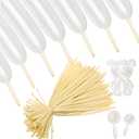 260 Balloons Clear Long Balloons 100 Pack Twisting Animal Balloon Thickening Latex Transparent Modeling Long Magic Balloons for Animal Model Weddings Birthdays Festival Party Decorations