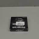 MKING 6 Pack 90°Cam Lock, 7/ 8" Tool Box Locks with Keys, Cabinet, Mailbox Lock for RV Storage Lock Keyed Alike Toolbox Replacement Set