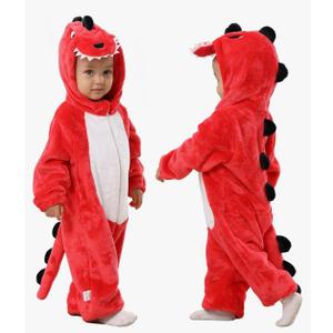 TONWHAR Baby Boy's Girl's Animal Bodysuit Infant And Toddler's Romper Jumpsuit Halloween Costume Partywear, 110/56