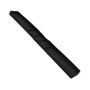 Magnetic Silicone Stove Top Shelf, Spice Rack Organizer for Over Stove, 30"*3.5"*1.18" Foldable Silicone Magnetic Shelf for Kitchen Stoves (Black)