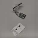 4-Digit Combination Cable Lock, Resettable 12" Flexible Steel Padlock for Luggage, Locker, Suitcase, Cabinet, Toolbox, Helmet  Black