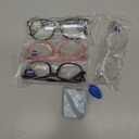 CCVOO Reading Glasses for Women/Men, Eyeglasses, Blue Light Readers for Women/Men, Computer Eye Glasses, Cheaters (C4 Pack Mix)