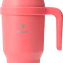 REDUCE 40 oz Stainless Steel Tumbler with Handle - Dual-Wall Vacuum Insulated Travel Mug, Sweat-Proof Lid & Reusable Straw - Keeps Drinks Cold for 24 Hrs, Fits Cupholders, Dishwasher Safe - Daiquiri