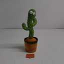Dancing Cactus Talking Toy,Wriggle Singing Mimicking Cactus,Repeat What You Say,Sing,Dance,Recording,LED(120 Songs)