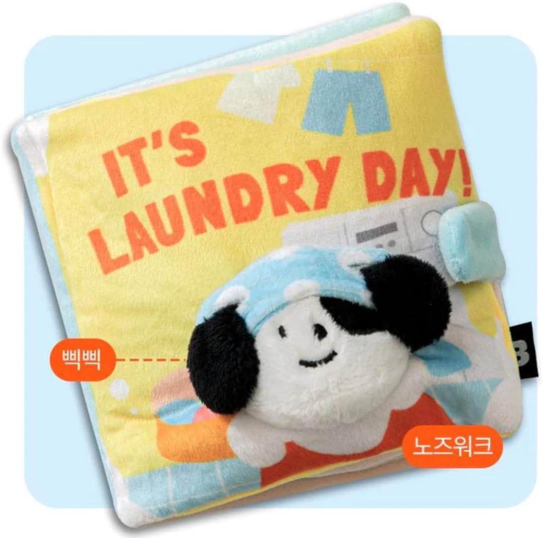 Dog Enrichment Toys, Interactive Sniff Mat Cute Slow Feeder Dog Snuffle Book Interactive Dog Toys Dog Feeding Mat Squeaky Snuffle Mat Puzzle Toys for Pet