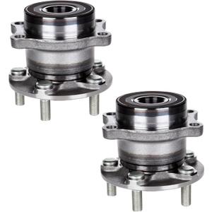 ECCPP Replacement for Pair of 2 New Complete Rear Wheel Hub Bearing Assembly for Subaru Outback Impreza Forester Legacy 2008 2009 2010 2011 2012 2013 5 Lugs w/ABS 512401 x2