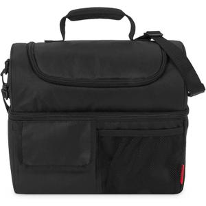 Black Adult Lunch Cooler