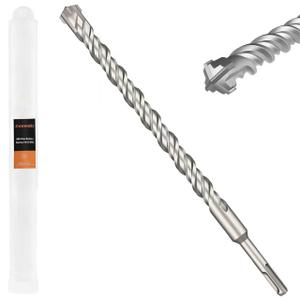 1/2" x 18" SDS Plus Hammer Drill Bit, Cross Carbide Tip
Heat-treated body and reinforced 4-cutter cross carbide tip resist wear and jamming in tough concrete.