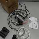 Uniflasy Grill igniter Replacement Kit for Charbroil (G511-0055-W1), 4 Outlet Electronic Igniter and Switch Button with 8 Wires for Charbroil Sunfire Ignition Systems and Most CharBroil Gas Grills
